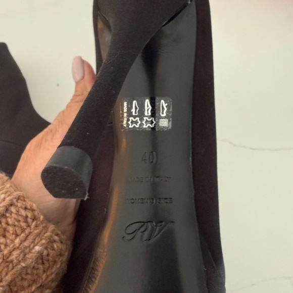 Roger Vivier Flower Strass Satin platform Evening Shoes Pumps - Picture 15 of 15